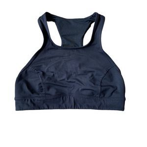 Lululemon black sports bra 8